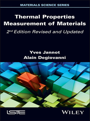cover image of Thermal Properties Measurement of Materials